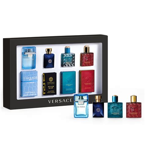 versace men minis|versace mini gift set.